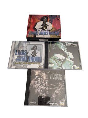 The Incomparable Louis Armstrong 3-CD Set By Laserlight Digital